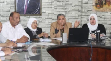 وكيل تعليم الجيزة يتناقش مع مديري الإدارات التعليمية حول التحضيرات لبدء امتحانات الثانوية العامة