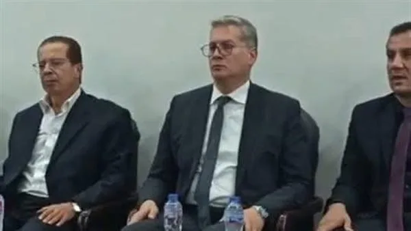 تقديم التعازي لفقيد الشهامة خالد عبد العال بحضور وزير البترول في جهاز العاشر من رمضان