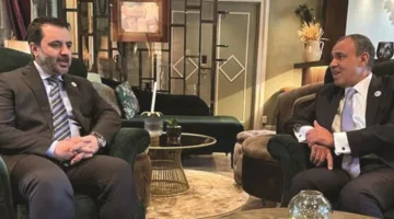 اجتماع وزير الخارجية مع نظيره في الحكومة الانتقالية السورية الجديدة