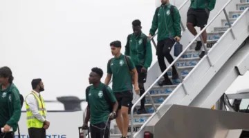 وصول بعثة المنتخب السعودي إلى الولايات المتحدة للمنافسة في بطولة الكأس الذهبية