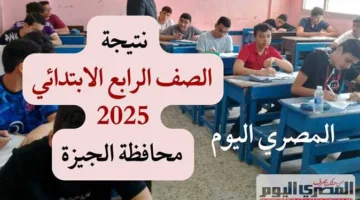 ظهور رسمي لنتائج النقل الدراسي لعام 2025 في محافظة الجيزة (رابط موثق)