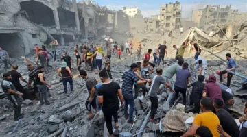 الخارجية الأمريكية: واشنطن تعمل على تحقيق وقف لإطلاق النار وترامب يتمسك بإنهاء العنف في غزة