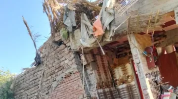 الحماية المدنية تنتشل جثة طفلة من تحت أنقاض المنزل الم demolished في أسيوط