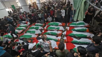 استشهاد 13 فلسطينيًا وإصابة 200 آخرين جراء استهداف الاحتلال قرب حاجز نتساريم