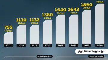 مصر تتربع على قمة إنتاج الكهرباء من طاقة الرياح في 2024