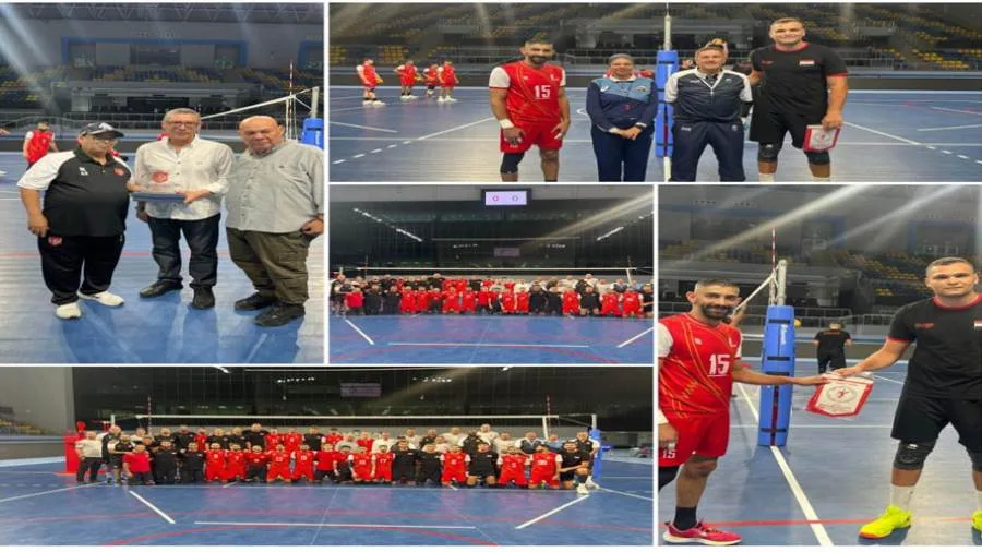 منتخب البحرين للكرة الطائرة يحقق انتصاراً على مصر 3-1 في ثاني مباراة ودية بينهما في القاهرة منتخب البحرين للكرة الطائرة يحقق انتصاراً على مصر 3-1 في ثاني مباراة ودية بينهما في القاهرة