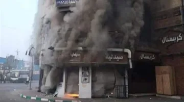 النيابة تفتح تحقيقًا في حريق كبير بمجمع سكني في مساكن عين الصيرة