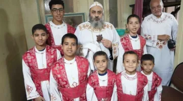 تعيين شمامسة في أبوقرقاص على يد الأنبا فيلوباتير، أسقف المنطقة.