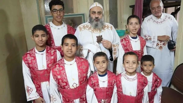 تعيين شمامسة في أبوقرقاص على يد الأنبا فيلوباتير، أسقف المنطقة.
