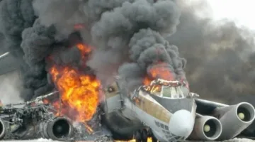 طائرة تتعرض لحادث في الهند وعلى متنها 242 راكبًا