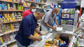 273 تقرير مخالفة في المخابز والأسواق خلال الحملات التموينية ببني سويف