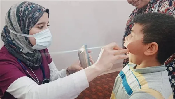 قافلة طبية مجانية من جامعة المنوفية تقدم خدماتها لـ 440 شخصاً في ميت أم صالح