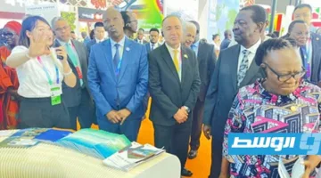 صور: مشاركة ليبيا في افتتاح معرض الاقتصاد الصيني الأفريقي