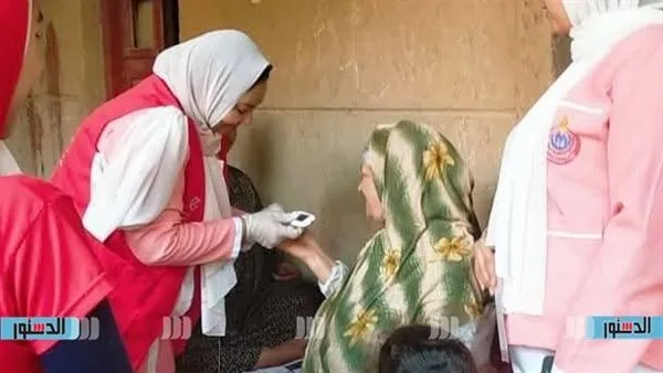 خلال عطلة العيد: 3745 مواطنًا حصلوا على خدمات المبادرات الصحية الرئاسية في كفر الشيخ