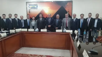زيارة وفد جامعة يانغتشو الصينية لمركز البحوث الزراعية لاستكشاف فرص التعاون