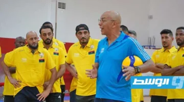 استمرار دورة تدريب مدربي الكرة الطائرة في بنغازي