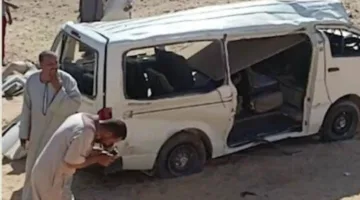 3 وفيات و11 مصابًا.. ننشر أسماء ضحايا حادث انقلاب في صحراء المنيا