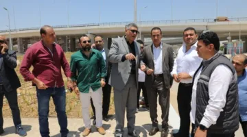 محافظ الجيزة يراقب التحضيرات في مناطق مطار سفنكس والطرق المؤدية إلى المتحف المصري الكبير.