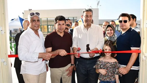 وزير الشباب يزور موقع الأعمال الإنشائية والملاعب في نادي المستقبل بدمياط الجديدة