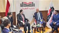 حزب العدل يلتقي بالسفير السويدي لتعزيز التعاون بين الأحزاب في مصر والسويد