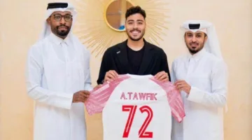 رسمياً.. فريق الشمال القطري يعلن عن توقيع عقد مع أكرم توفيق