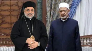شيخ الأزهر يلتقي الأنبا عمانوئيل مطران إيبارشية طيبة للأقباط الكاثوليك