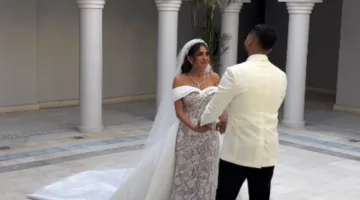 أول لقطات من حفل زفاف منة عدلي القيعي ويوسف حشيش