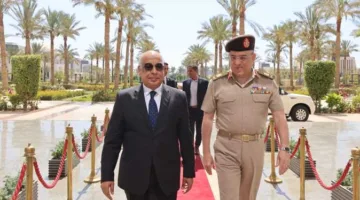 وزير العدل يشارك في اختتام دورة تدريب قادة القضاء العسكري (صور)