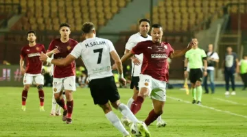 فخري لاكاي يسجل الهدف الثاني لِسيراميكا كليوباترا أمام البنك في نهائي كأس العاصمة