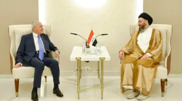 رشيد والحكيم يبرزون ضرورة تعزيز الاستقرار السياسي وإجراء الانتخابات