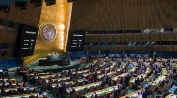 الجمعية العامة للأمم المتحدة تطالب باتخاذ “جميع الإجراءات” للضغط على إسرائيل بشأن قضايا غزة