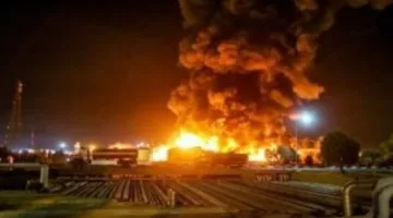 لحظة استهداف إسرائيل للمفاعل النووي الإيراني.. فيديو