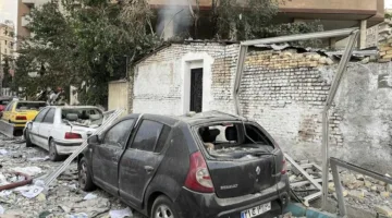 صور توضح هجوم إسرائيل على إيران