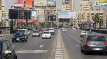 حركة المرور في شوارع ومحاور القاهرة والجيزة