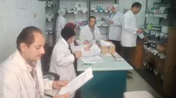 تقديم الفحص والعلاج المجاني لـ1461 مريض في قرية النويرة ببني سويف