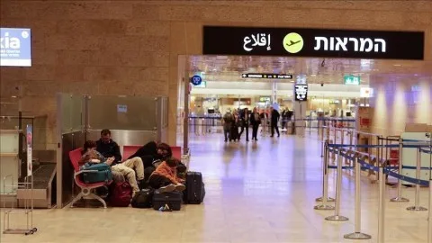 توقعات إسرائيلية بإغلاق مطار بن غوريون لمدة ثلاثة أيام على الأقل توقعات إسرائيلية بإغلاق مطار بن غوريون لمدة ثلاثة أيام على الأقل