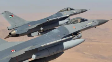 سلاح الجو الأردني يقوم بعمليات لحماية الأجواء في المملكة