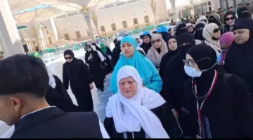 بعثة حج الجمعيات الأهلية تنظم جولات إلى الروضة الشريفة .. صور