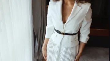 يارا السكري تبرز بأناقة باللون الأبيض في أحدث إطلالة لها (صور)