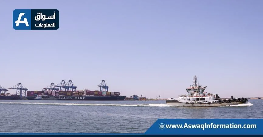 ميناء دمياط يستقبل 33102 طن من البضائع تشمل الذرة والزيت والحديد