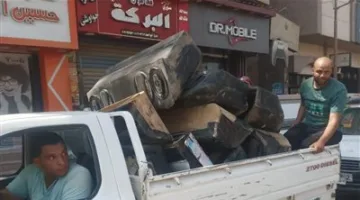 تابع الحملة الكبيرة في مدينة السنبلاوين لضبط السماعات غير المرخصة وإزالة الإشغالات وفقًا لتعليمات محافظ الدقهلية.