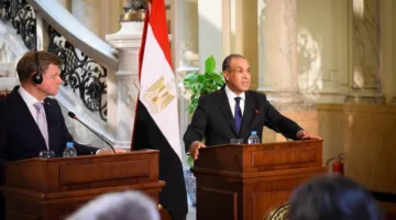 وزير الخارجية يجري محادثات سياسية مع وزير الخارجية الألماني
