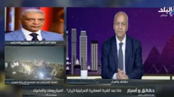 بعد الهجوم الإسرائيلي على طهران.. «سمير راغب»: التوازن العسكري في الشرق الأوسط يشهد تغييرًا جوهريًا