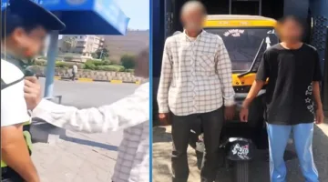 اعتقال سائق توك توك ووالده في الوراق