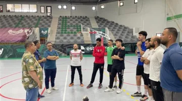 وكيل “رياضة القليوبية” يزور تدريبات منتخب كرة اليد قبل نهائي مراكز الشباب