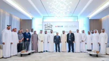 فهيم يصل إلى الإمارات لإطلاق بطولة آسيا لكمال الأجسام في عجمان 2025