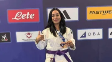هند رزق تُحقق الميدالية الذهبية في بطولة البحر المتوسط خلال أول تمثيل دولي لاتحاد الجوجيتسو