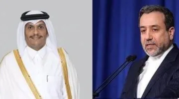 رئيس وزراء قطر يناقش مع وزير الخارجية الإيراني آخر التطورات بشأن الهجوم الإسرائيلي