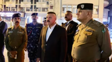وزير الداخلية يقوم بجولة ميدانية في عدة مناطق بالعاصمة