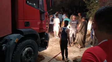 نيران تندلع في منزلين بمركز الغنايم بأسيوط دون تسجيل إصابات